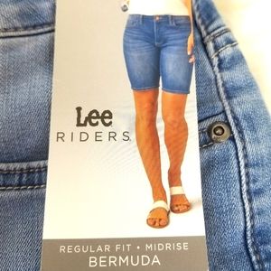 Lee Rider Bermuda Jean Shorts